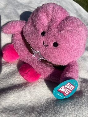 Jazwares BumBumz RodeoBumz Heather Cowgirl Bean Plush